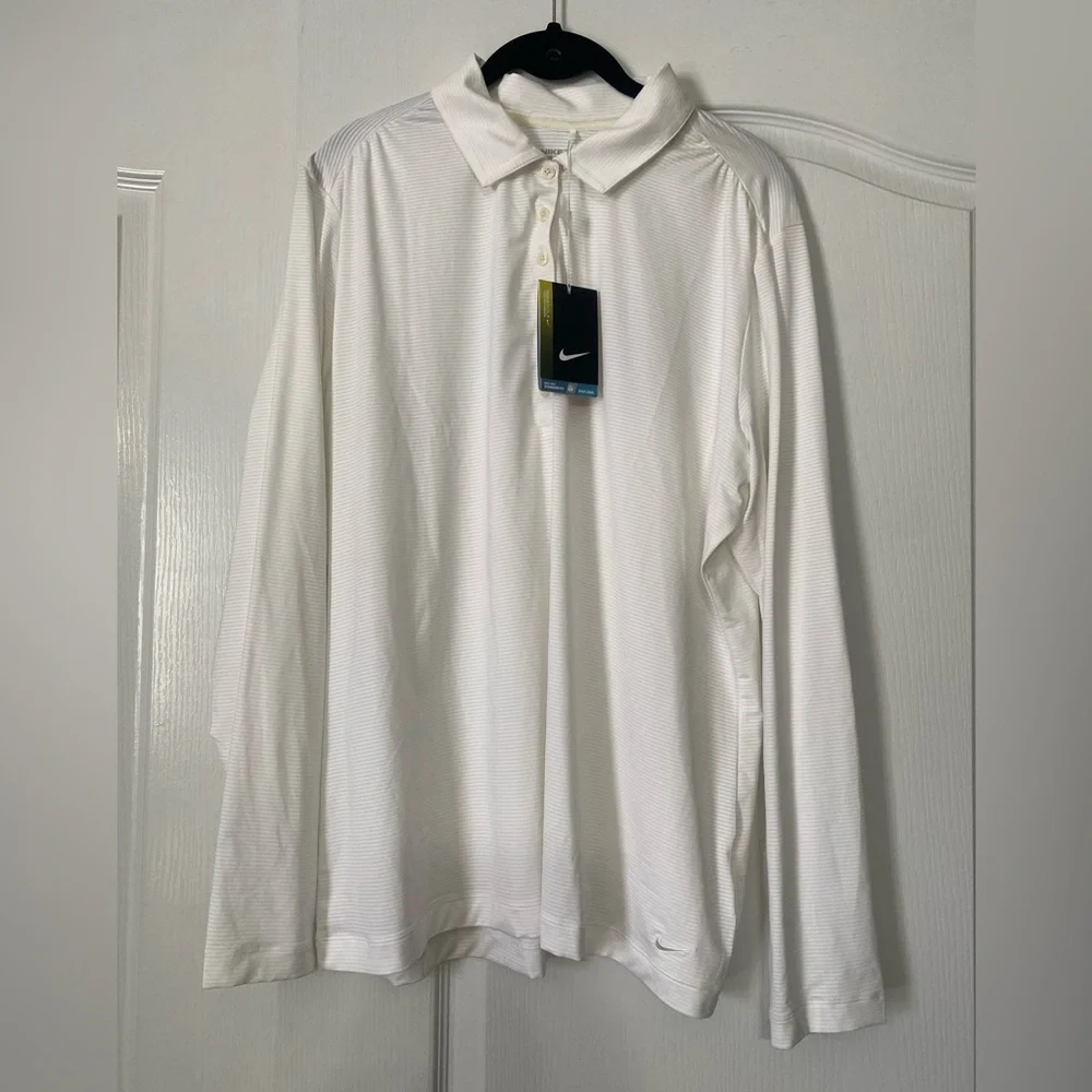 Nike Golf Tour Performance Dri Fit White Woman’s Size 2XL